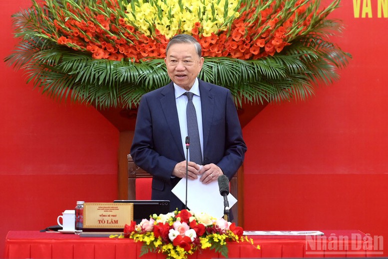 Thông báo Kết luận của Tổng Bí thư Tô Lâm tại Hội nghị tổng kết công tác năm 2025 của Ban Chỉ đạo Trung ương về phát triển khoa học, công nghệ, đổi mới sáng tạo và chuyển đổi số- Ảnh 1.