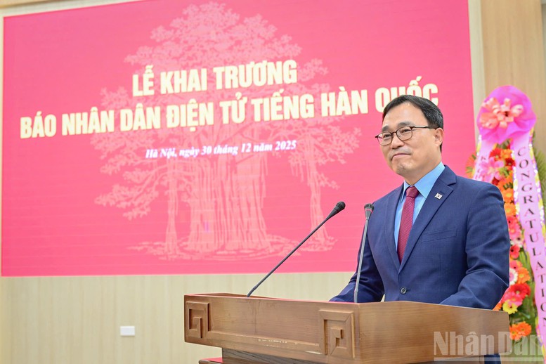 Chính thức khai trương Báo Nhân Dân điện tử tiếng Hàn Quốc- Ảnh 6.