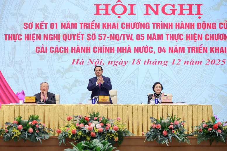 Nghị quyết số 57-NQ/TW: Đồng tốc, đồng lòng, bước ra 'vùng chính sách' để đi vào đời sống- Ảnh 2. Nghị quyết số 57-NQ/TW: Đồng tốc, đồng lòng, bước ra 'vùng chính sách' để đi vào đời sống- Ảnh 2.