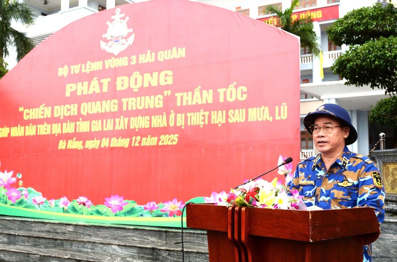 Vùng 3 Hải quân: 'Chưa xong nhà dân, quân chưa rời vị trí'- Ảnh 1.