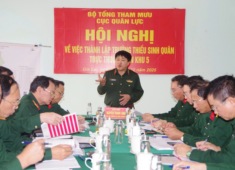 Hoàn thiện đề án thành lập Trường Thiếu sinh quân thuộc Quân khu 5- Ảnh 1.