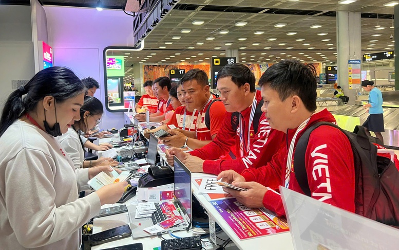 Đoàn Thể thao Việt Nam tới Thái Lan, sẵn sàng cho SEA Games 33