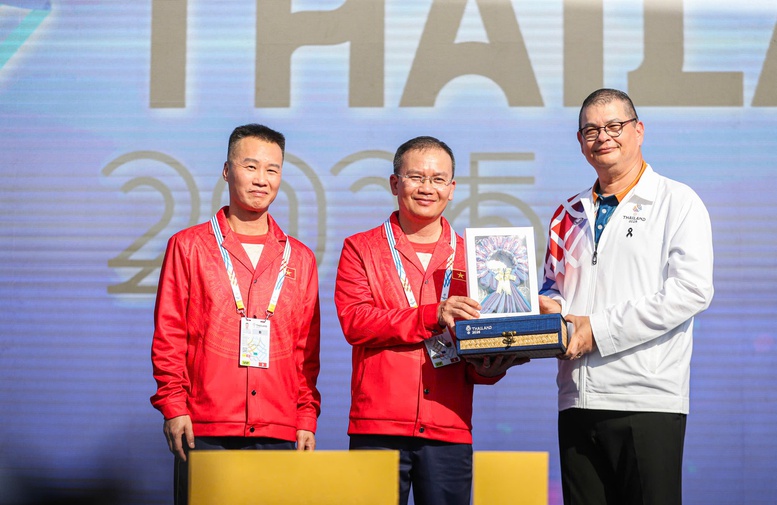 Lễ thượng cờ Đoàn Thể thao Việt Nam tại SEA Games 33- Ảnh 3.