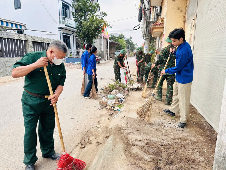 Bảo vệ môi trường phòng chống thiên tai: Chung sức xây dựng không gian sống an toàn, bền vững- Ảnh 1. Bảo vệ môi trường phòng chống thiên tai: Chung sức xây dựng không gian sống an toàn, bền vững- Ảnh 1.