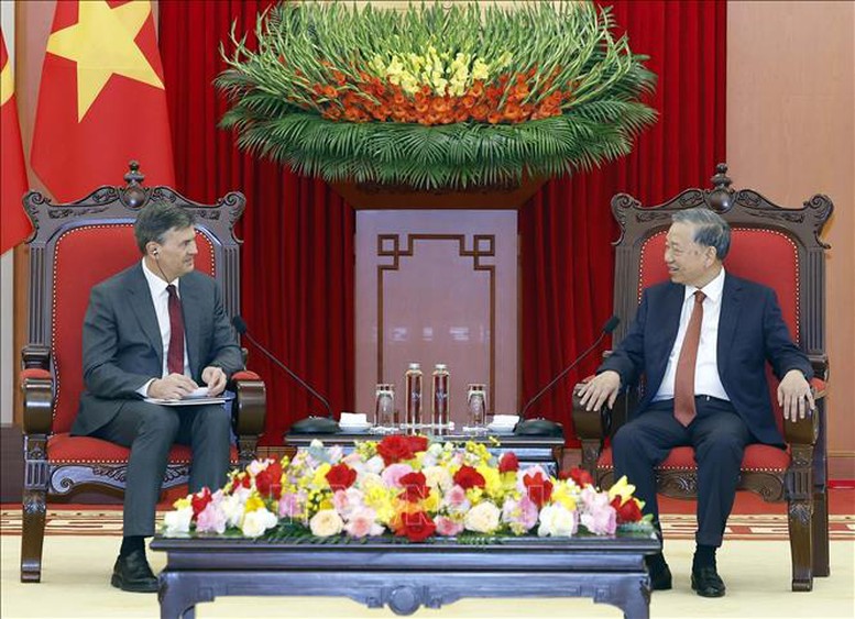 Tổng Bí thư Tô Lâm tiếp Giám đốc Học viện Tổng thống Liên bang Nga- Ảnh 3.