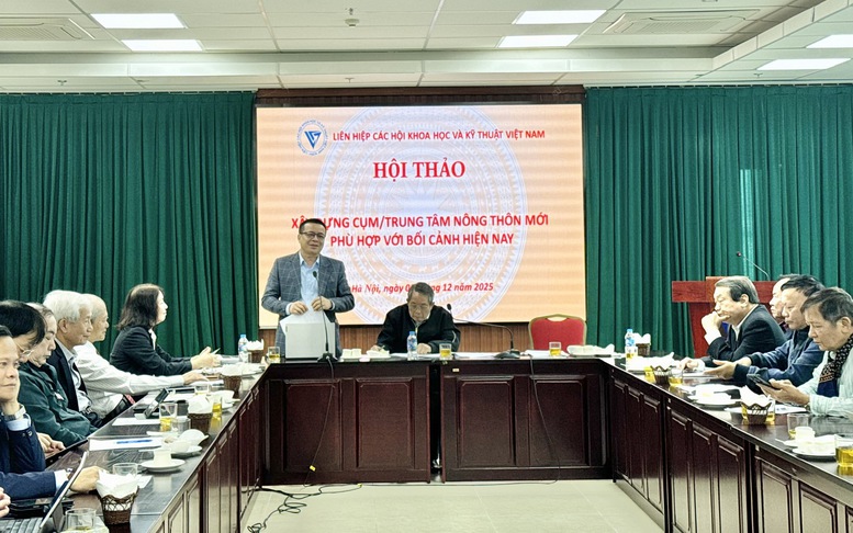 Xây dựng cụm, trung tâm nông thôn mới phù hợp với bối cảnh hiện nay