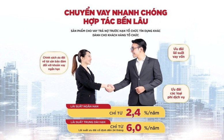 Agribank triển khai cho vay trả nợ trước hạn tổ chức tín dụng khác