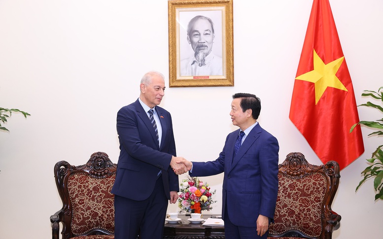 Phó Thủ tướng Trần Hồng Hà tiếp Tổng thầu thi công ‘trái tim’ sân bay Long Thành