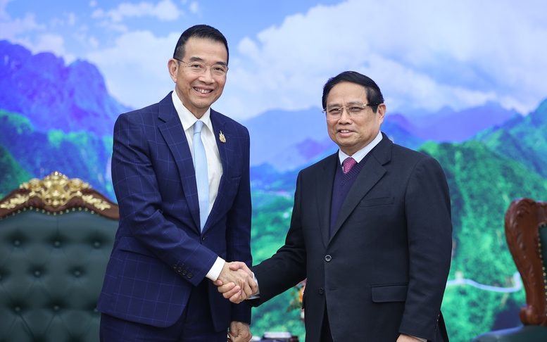 Thủ tướng Phạm Minh Chính tiếp Bộ trưởng Ngoại giao Thái Lan