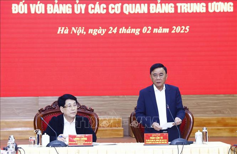 Hội nghị triển khai quyết định kiểm tra tại Đảng ủy các cơ quan đảng Trung ương- Ảnh 2.