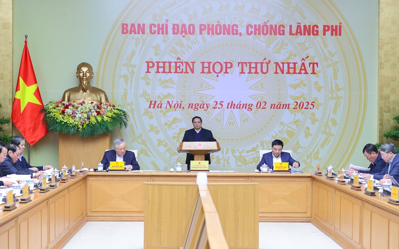 Thủ tướng chủ trì phiên họp thứ nhất Ban Chỉ đạo phòng, chống lãng phí