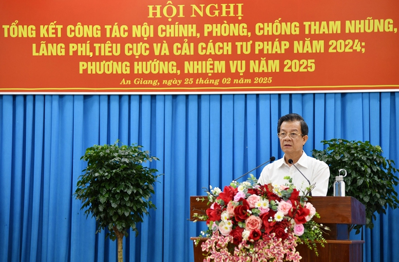 An Giang: Phòng chống lãng phí là nhiệm vụ cấp bách, phải làm ngay- Ảnh 2.