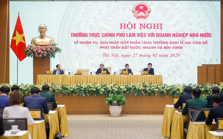 TỔNG THUẬT: Hội nghị Thường trực Chính phủ làm việc với DNNN thúc đẩy tăng trưởng kinh tế