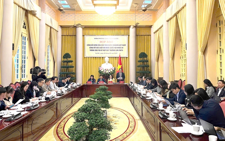 Công bố Lệnh của Chủ tịch nước đối với 3 luật vừa được Quốc hội thông qua