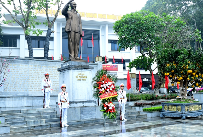 Tổng Bí thư Tô Lâm dâng hoa tưởng nhớ Chủ tịch Hồ Chí Minh tại Hà Giang- Ảnh 3.