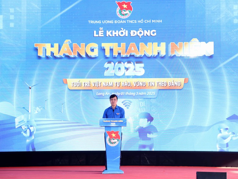 Khởi động THÁNG THANH NIÊN 2025: Thanh niên là yếu tố quan trọng đưa đất nước vững bước vào kỷ nguyên mới- Ảnh 3.