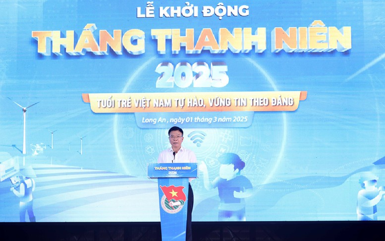 Khởi động THÁNG THANH NIÊN 2025: Thanh niên là yếu tố quan trọng đưa đất nước vững bước vào kỷ nguyên mới