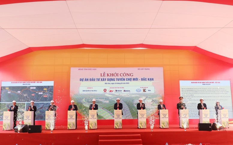Khởi công tuyến cao tốc Chợ Mới - Bắc Kạn, mở ra cơ hội thu hút đầu tư cho vùng