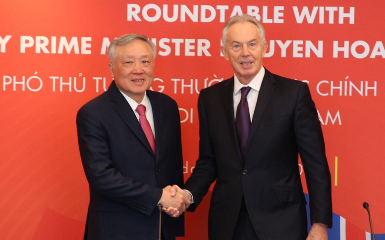 Nguyên Thủ tướng Anh Tony Blair: Thành lập Trung tâm tài chính quốc tế tại Việt Nam là một quyết định rất sáng suốt