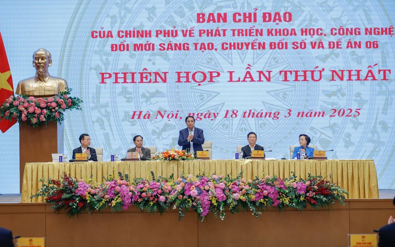 CẬP NHẬT: Phiên họp thứ nhất Ban Chỉ đạo của Chính phủ về phát triển KHCN, đổi mới sáng tạo, chuyển đổi số và Đề án 06