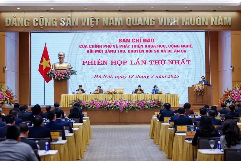 TỔNG THUẬT: Phiên họp thứ nhất Ban Chỉ đạo của Chính phủ về phát triển KHCN, đổi mới sáng tạo, chuyển đổi số và Đề án 06- Ảnh 20.