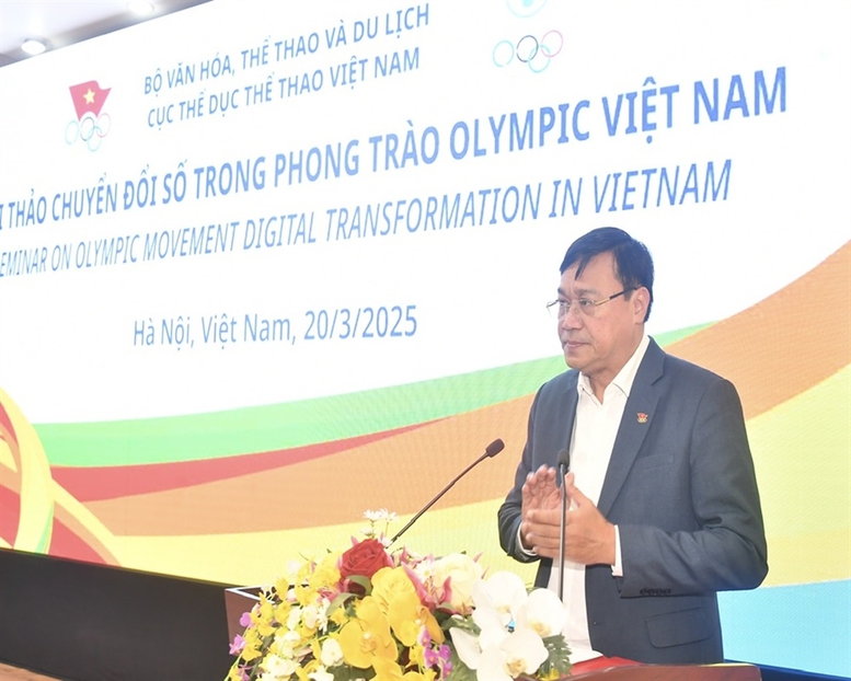 Thúc đẩy chuyển đổi số trong phong trào Olympic Việt Nam- Ảnh 1.