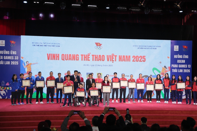 Chương trình Vinh quang Thể thao Việt Nam 2025: Tôn vinh 26 tập thể, cá nhân tiêu biểu- Ảnh 2.