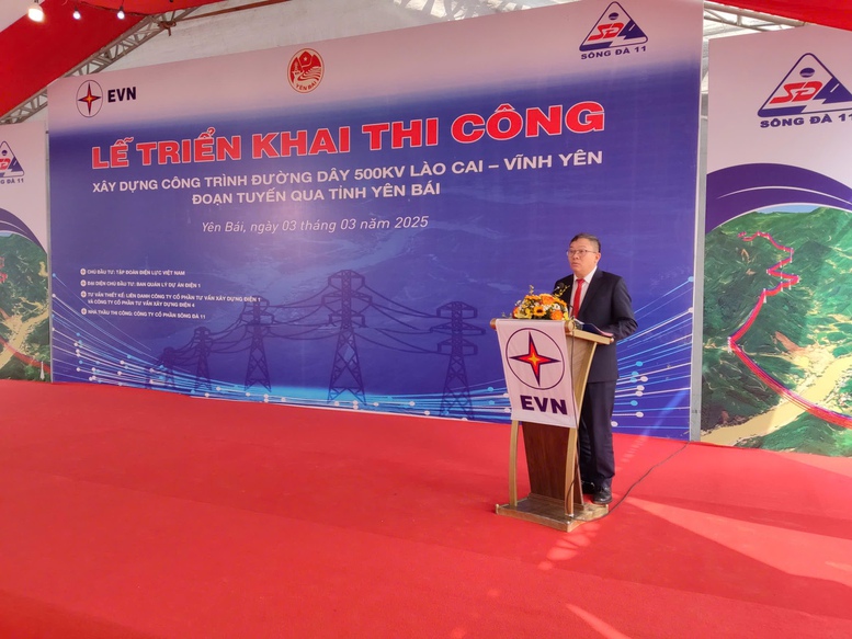 Thi công đường dây 500 kV Lào Cai-Vĩnh Yên- Ảnh 2.