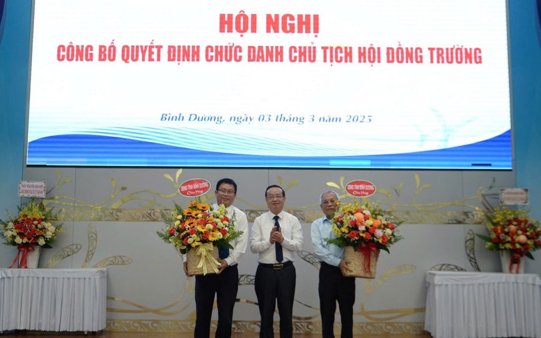 Bình Dương: Bổ nhiệm Chủ tịch Hội đồng trường Trường Đại học Thủ Dầu Một