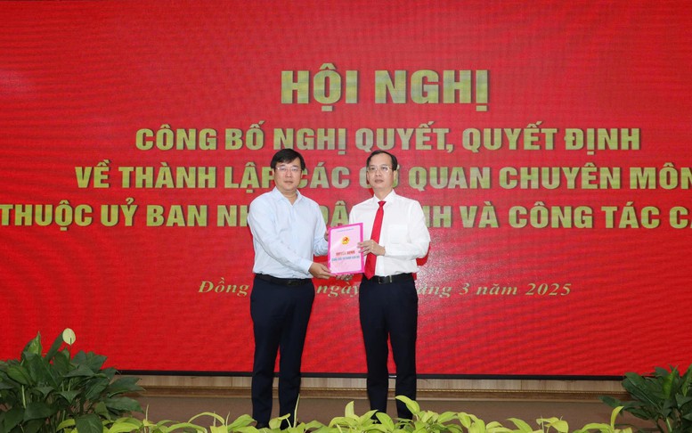 Đồng Tháp: Thành lập các cơ quan chuyên môn thuộc UBND và bổ nhiệm Giám đốc các Sở