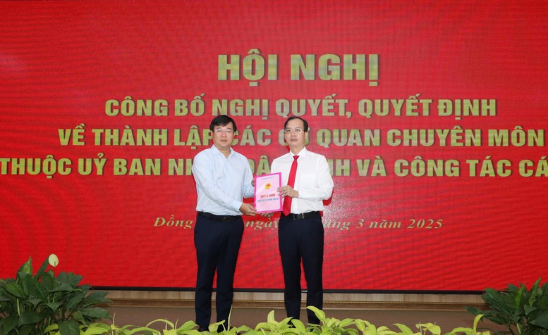 Đồng Tháp: Thành lập các cơ quan chuyên môn thuộc UBND và bổ nhiệm Giám đốc các Sở- Ảnh 1.