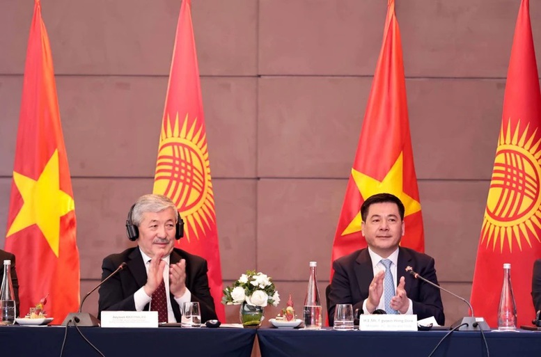 Cầu nối hợp tác thương mại, đầu tư giữa doanh nghiệp Việt Nam và Kyrgyzstan- Ảnh 1.