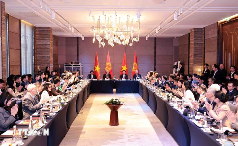 Cầu nối hợp tác thương mại, đầu tư giữa doanh nghiệp Việt Nam và Kyrgyzstan- Ảnh 3.