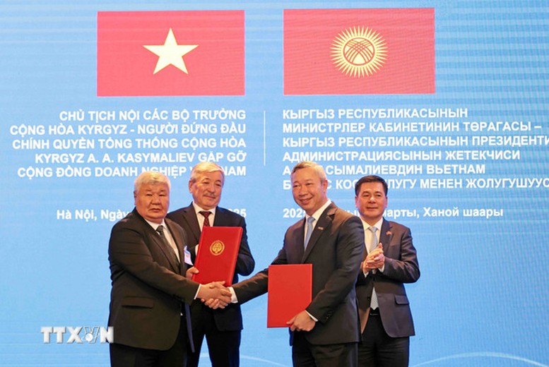 Cầu nối hợp tác thương mại, đầu tư giữa doanh nghiệp Việt Nam và Kyrgyzstan- Ảnh 2.