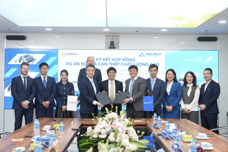 Hòa Phát bắt tay vào sản xuất ray thép làm đường sắt tốc độ cao- Ảnh 1.