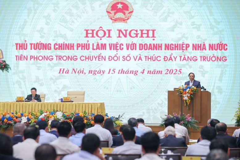 TỔNG THUẬT: Thủ tướng làm việc với doanh nghiệp Nhà nước về chuyển đổi số, thúc đẩy tăng trưởng- Ảnh 18.