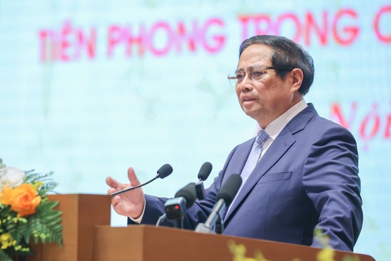 TỔNG THUẬT: Thủ tướng làm việc với doanh nghiệp Nhà nước về chuyển đổi số, thúc đẩy tăng trưởng- Ảnh 19.