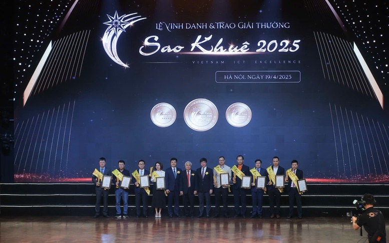 Gần 200 giải pháp số được trao giải Sao Khuê 2025 có doanh thu 2 tỷ USD
