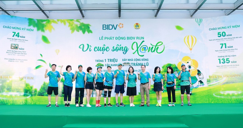 BIDV RUN – vì cuộc sống xanh, kiến tạo giá trị vững bền- Ảnh 1.