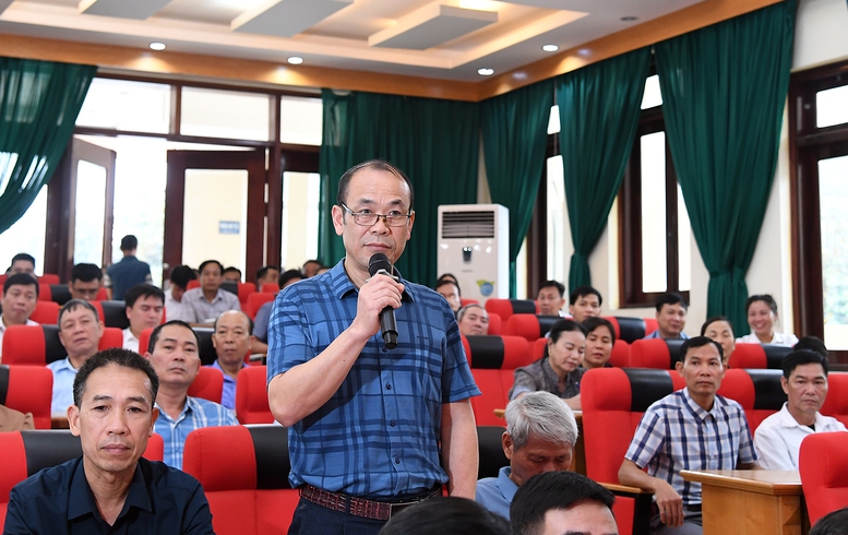 Phó Thủ tướng Bùi Thanh Sơn tiếp xúc cử tri Vĩnh Phúc- Ảnh 3.