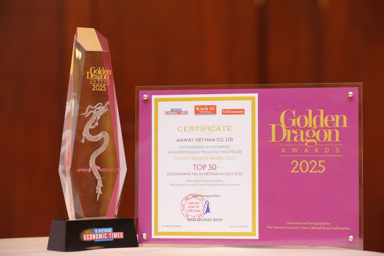 Amway Việt Nam vinh dự là doanh nghiệp FDI xuất sắc về dinh dưỡng và chăm sóc sức khỏe chủ động- Ảnh 2.