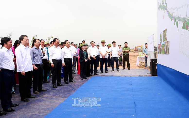 Đốc thúc tiến độ các dự án trọng điểm trên địa bàn tỉnh Thái Nguyên