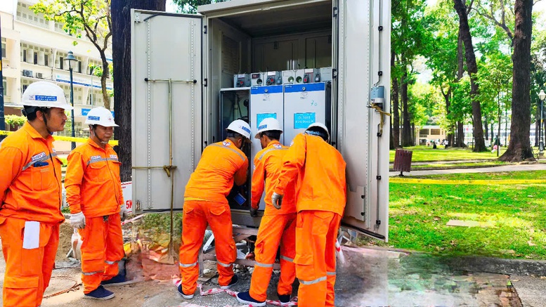 Sẵn sàng bảo đảm dòng điện trong ngày hội thống nhất non sông- Ảnh 2.
