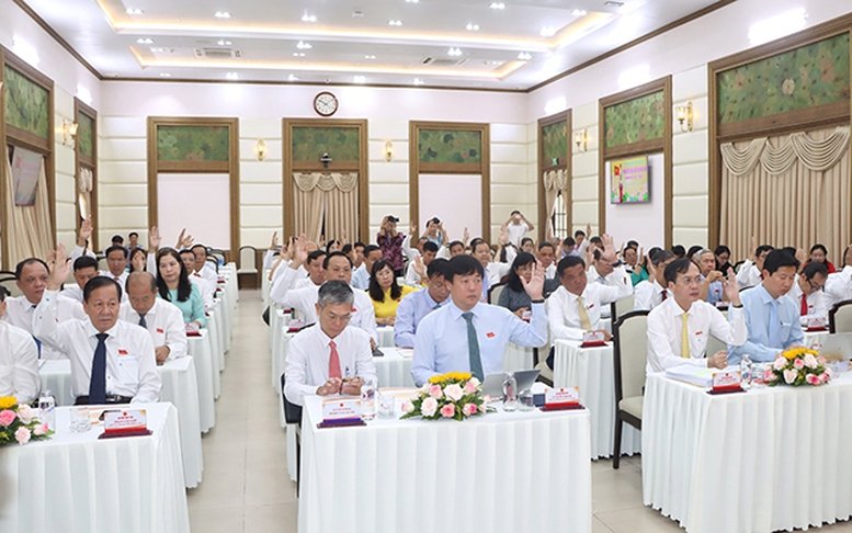 HĐND tỉnh Đồng Tháp thông qua nghị quyết về hợp nhất với tỉnh Tiền Giang