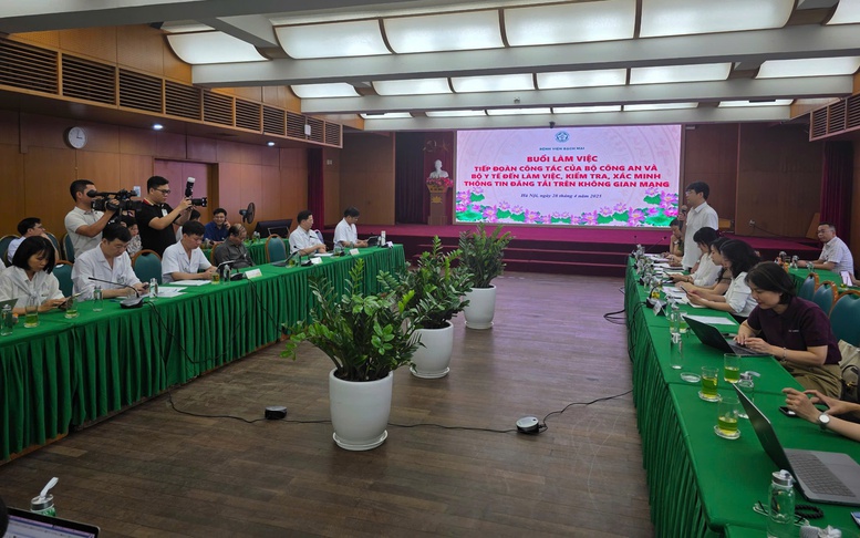Bệnh viện Bạch Mai bác thông tin sai lệch về quản lý chất thải y tế