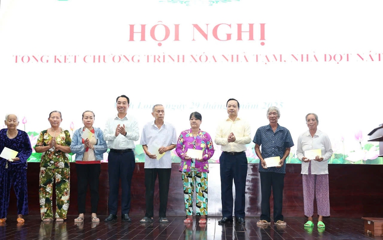 Vĩnh Long hoàn thành xóa nhà tạm, nhà dột nát trước 6 tháng