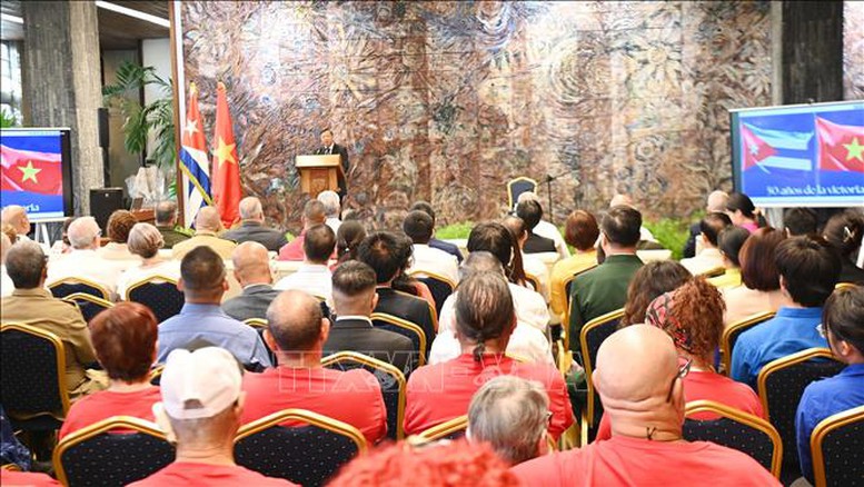 Cuba tổ chức trọng thể Lễ kỷ niệm 50 năm Việt Nam thống nhất đất nước- Ảnh 1.