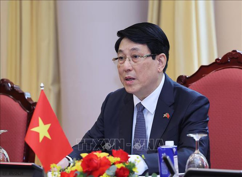 Chủ tịch nước Lương Cường hội đàm với Tổng thống Burundi Évariste Ndayishimiye- Ảnh 3.