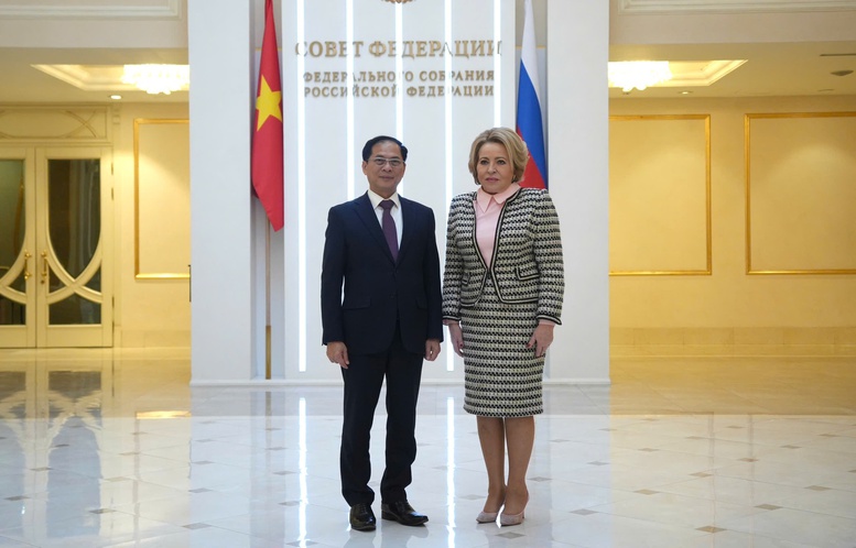 Phó Thủ tướng Bùi Thanh Sơn hội kiến Chủ tịch Hội đồng liên bang, gặp Phó Thủ tướng Liên bang Nga- Ảnh 1.