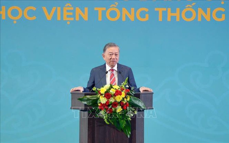 Phát biểu của Tổng Bí thư Tô Lâm tại Học viện Hành chính công và kinh tế quốc dân trực thuộc Tổng thống Liên bang Nga